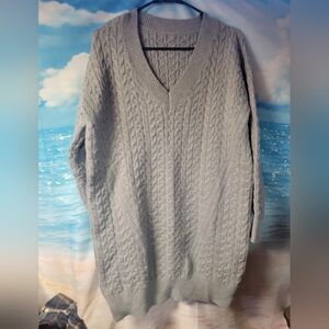 NEW Gray Cable Knit Women's‎ Sweater